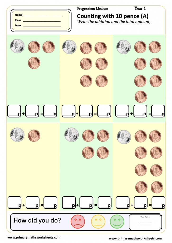 Year-1-Money-Worksheets