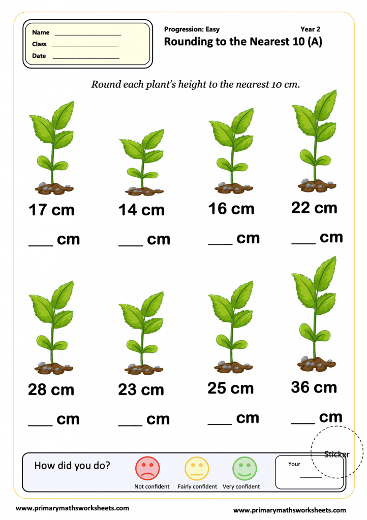 Year-2-Rounding-Worksheets
