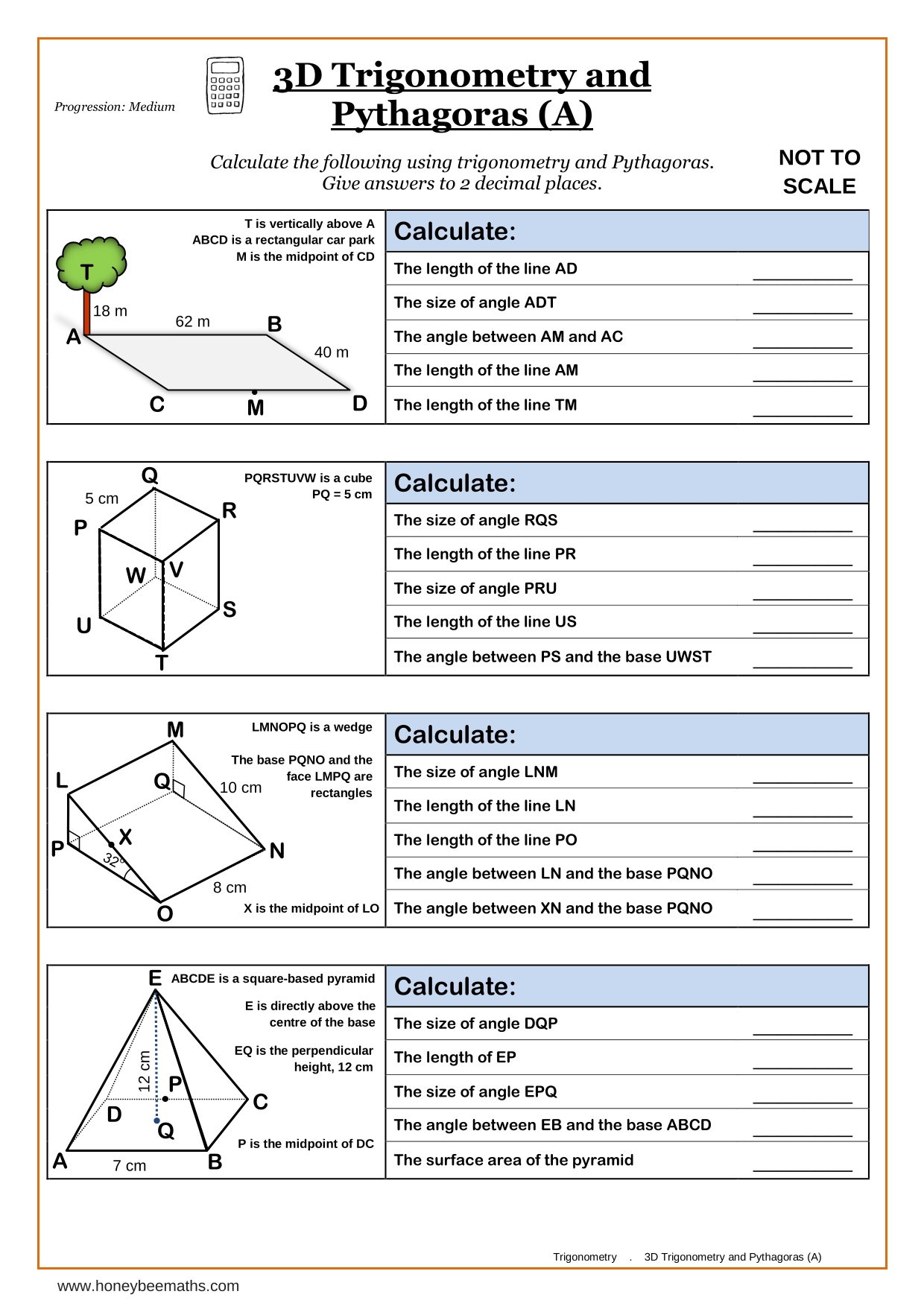 Year 10 Trigonometry Worksheets