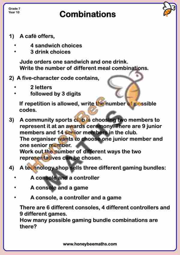 Combinations