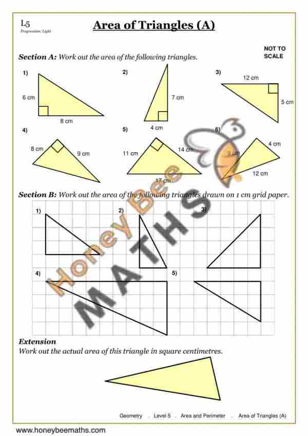 Area of Triangles (A)