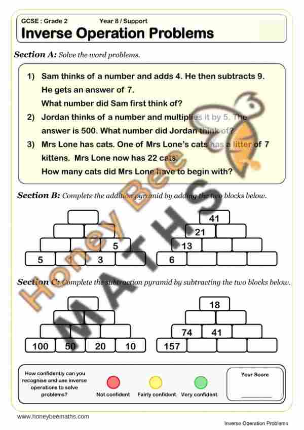 Inverse Operation Problems