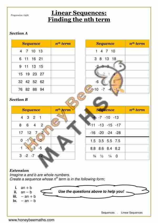 Linear Sequences