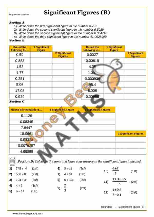 Significant Figures (B)